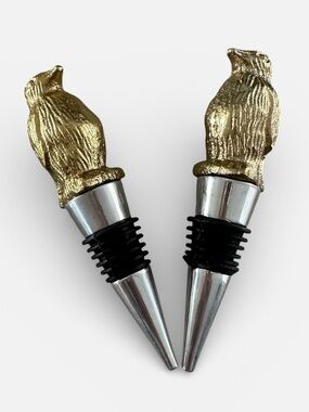 (2) Pier 1 Penguin Bottle
Stoppers 5”